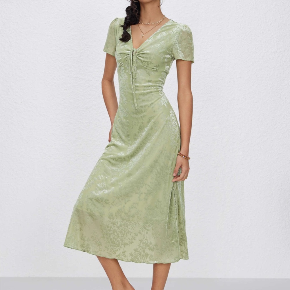 Elegant Green Dress